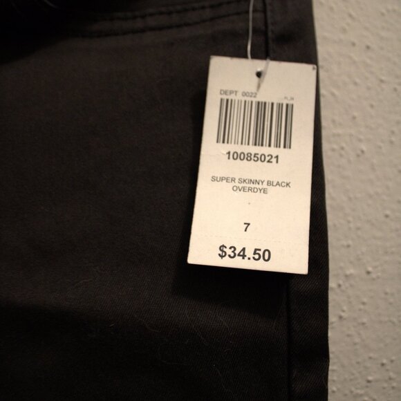 LOVEsick Black Over Dye Wash Super Skinny Jeans - Picture 3 of 7